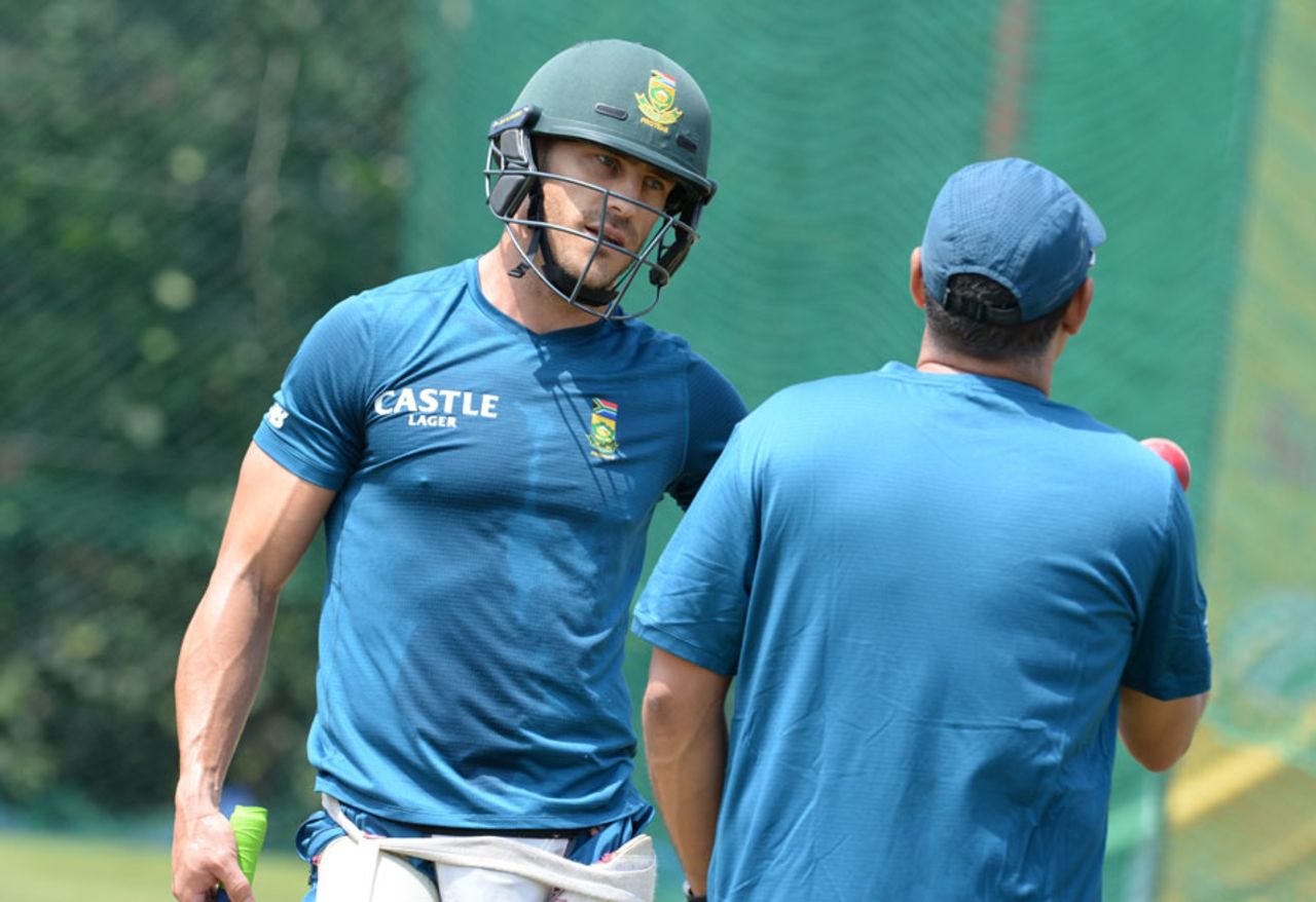 Faf du Plessis could come under pressure for his spot, Centurion, January 21, 2016