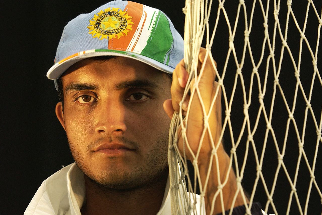 Sourav Ganguly at a photoshoot, Lord's, June 28, 2002