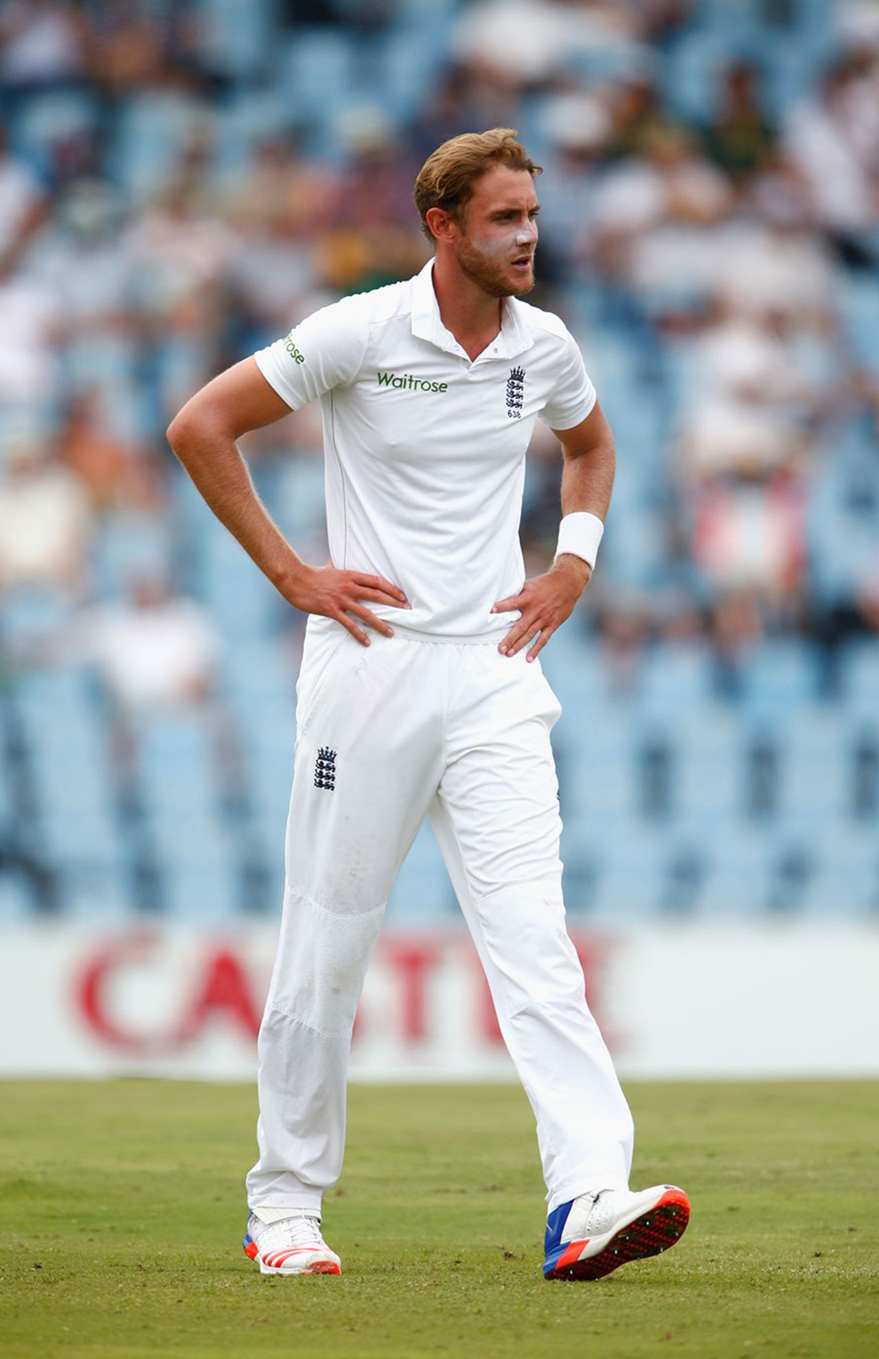 After his rampage at the Wanderers, Stuart Broad found the going tougher at Centurion, South Africa v England, 4th Test, Centurion, 1st day, January 22, 2016
