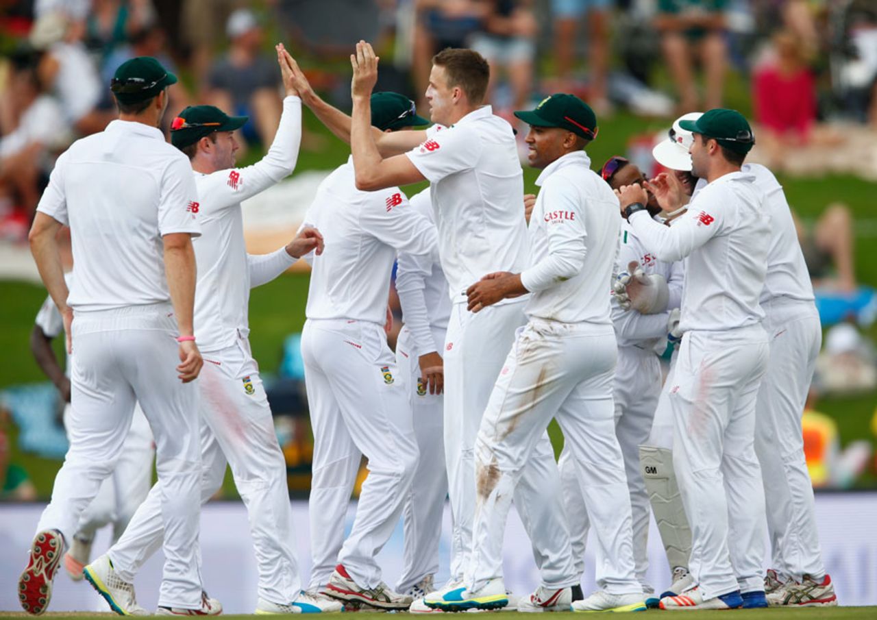 Morne Morkel removed Alastair Cook for 76, South Africa v England, 4th Test, Centurion, 3rd day, January 24, 2016