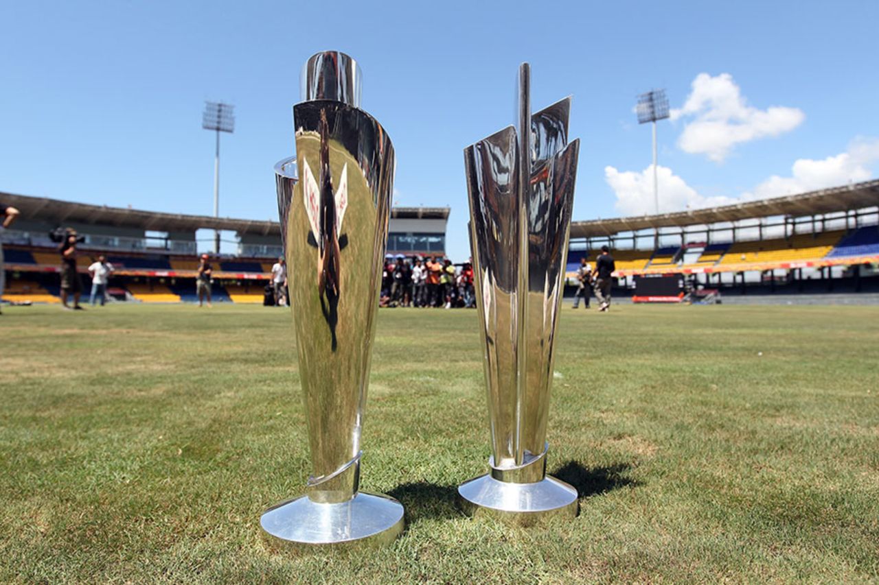 The ICC World Twenty20 trophies