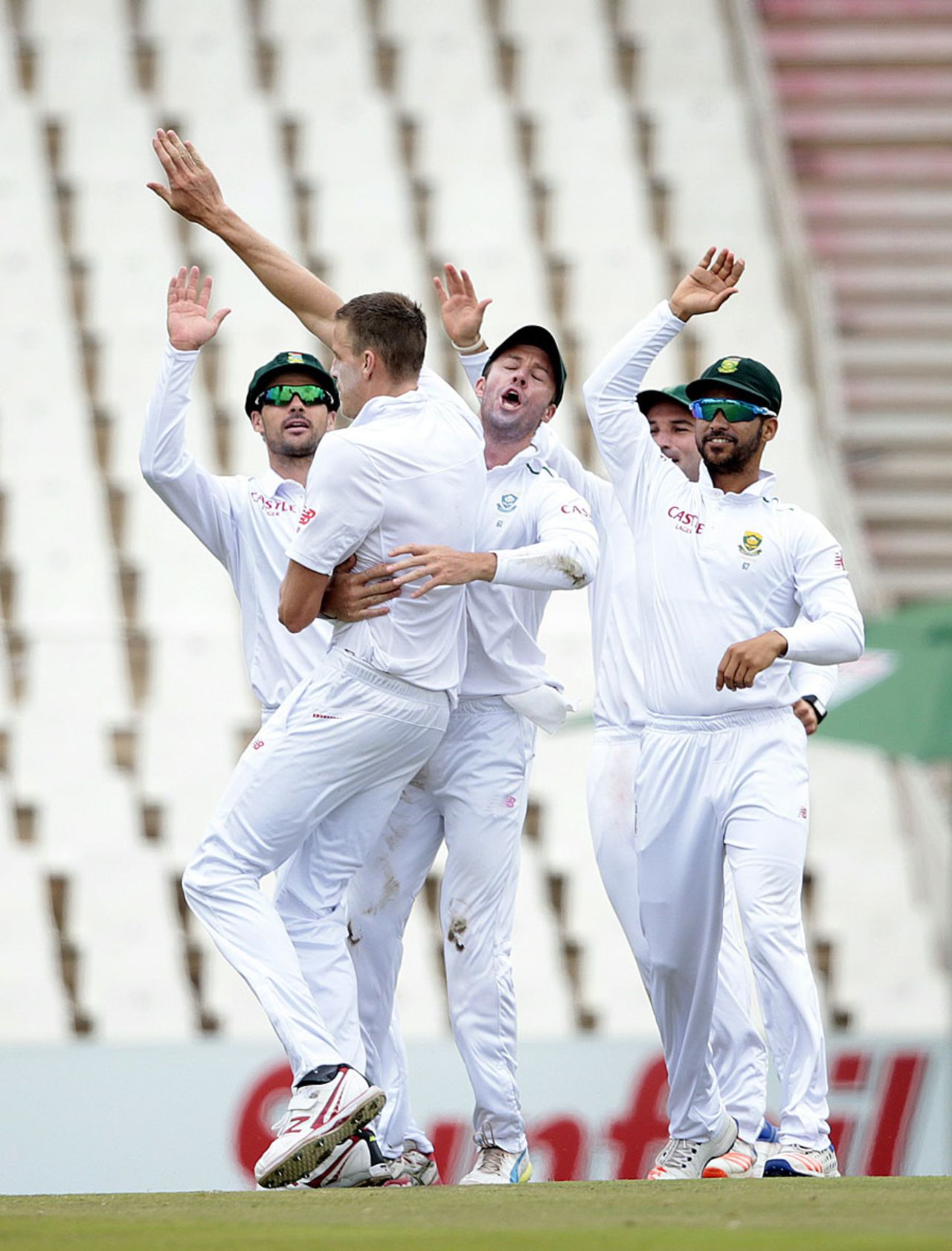 Morne Morkel struck the first blow of the day to remove James Taylor, South Africa v England, 4th Test, Centurion, 5th day, January 26, 2016