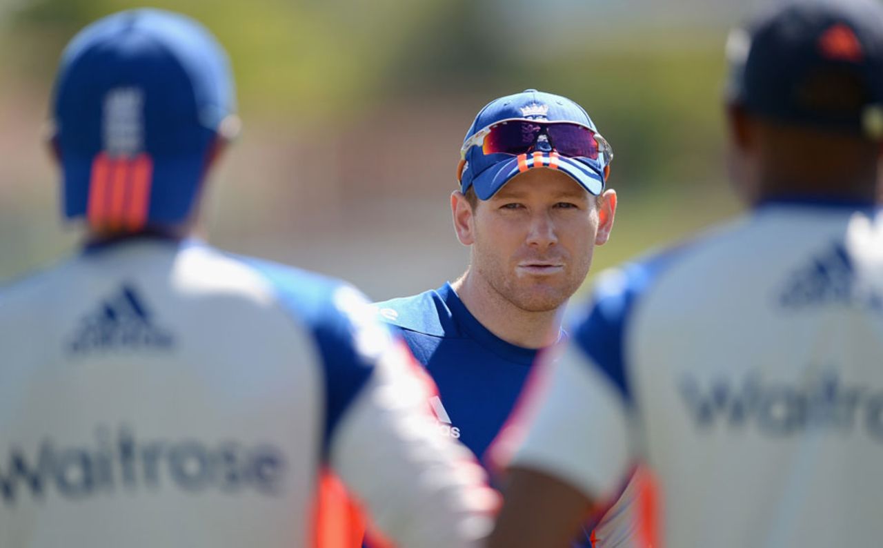 Eoin Morgan will take charge of England's limited-overs sides, Diamond Oval, Kimberley, January 29, 2016