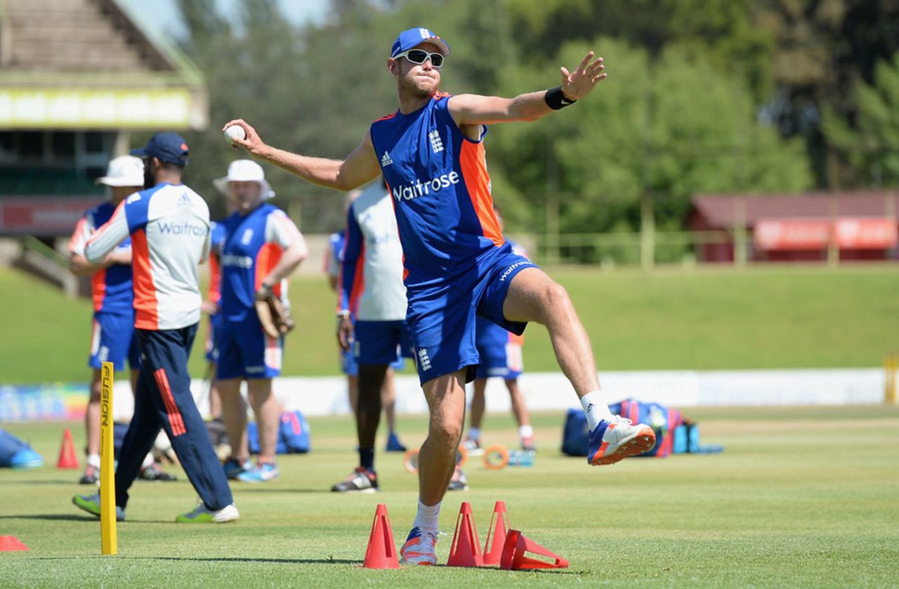 Stuart Broad was back in England's ODI squad for the first time since the World Cup, Bloemfontein, February 1, 2016