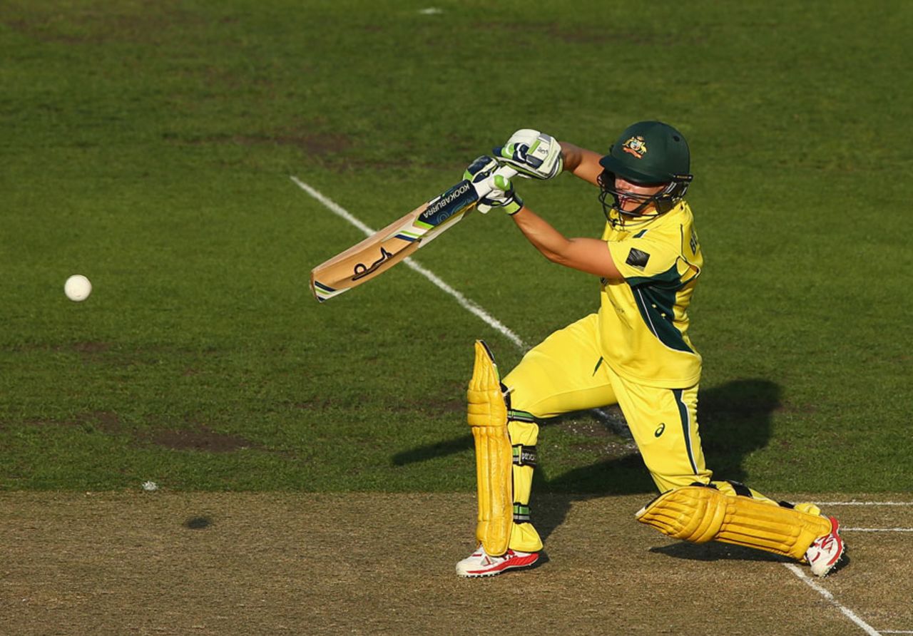 Nicole Bolton's 77 laid a strong platform for Australia's chase, Australia v India, 2nd Women's ODI, Hobart, February 5, 2016