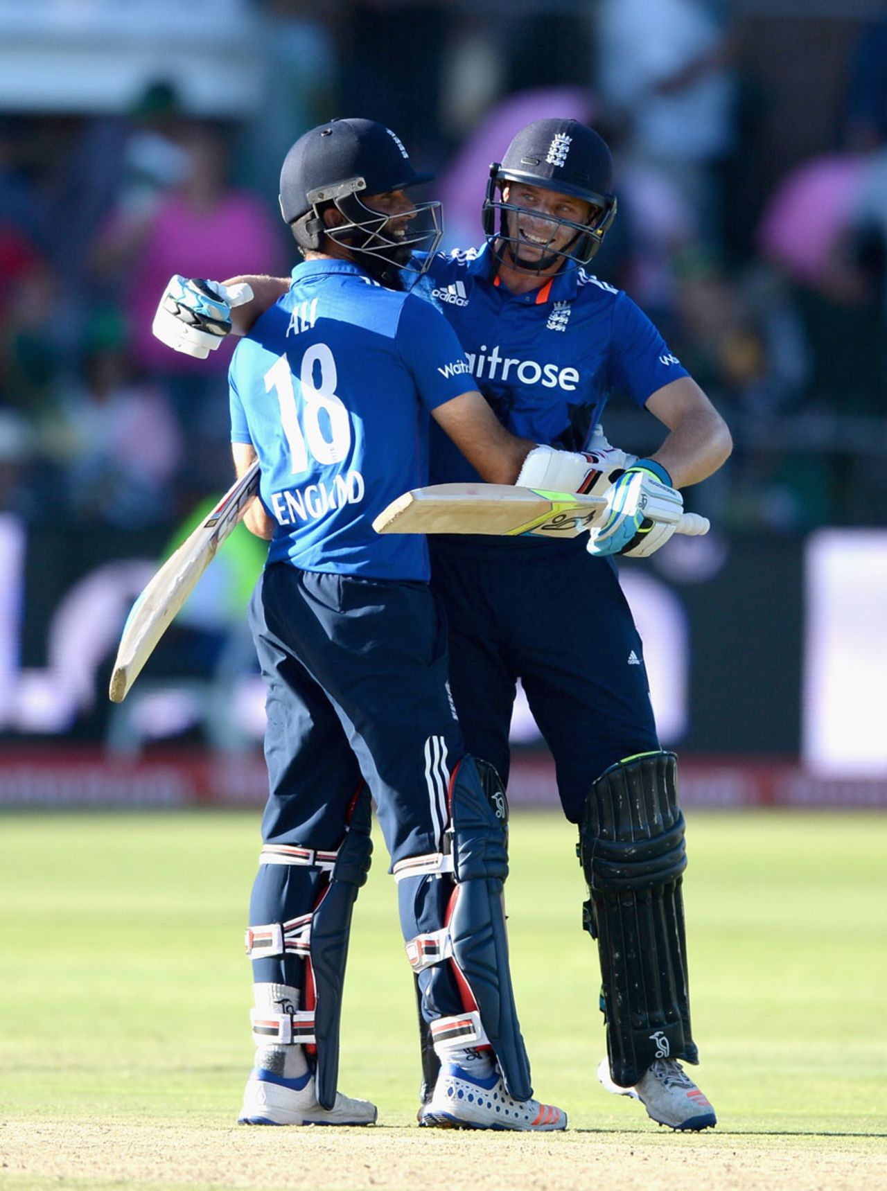 Jos Buttler and Moeen Ali sealed a 2-0 series lead for England, South Africa v England, 2nd ODI, Port Elizabeth, February 6, 2016
