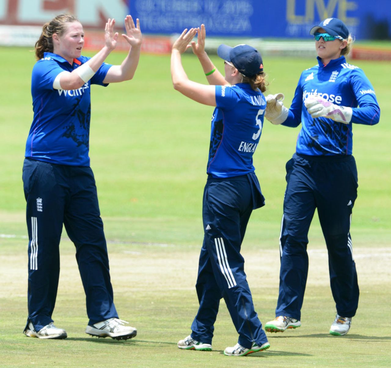 Anya Shrubsole removed the South Africa top order, South Africa v England, 1st women's ODI, Benoni, February 7, 2016