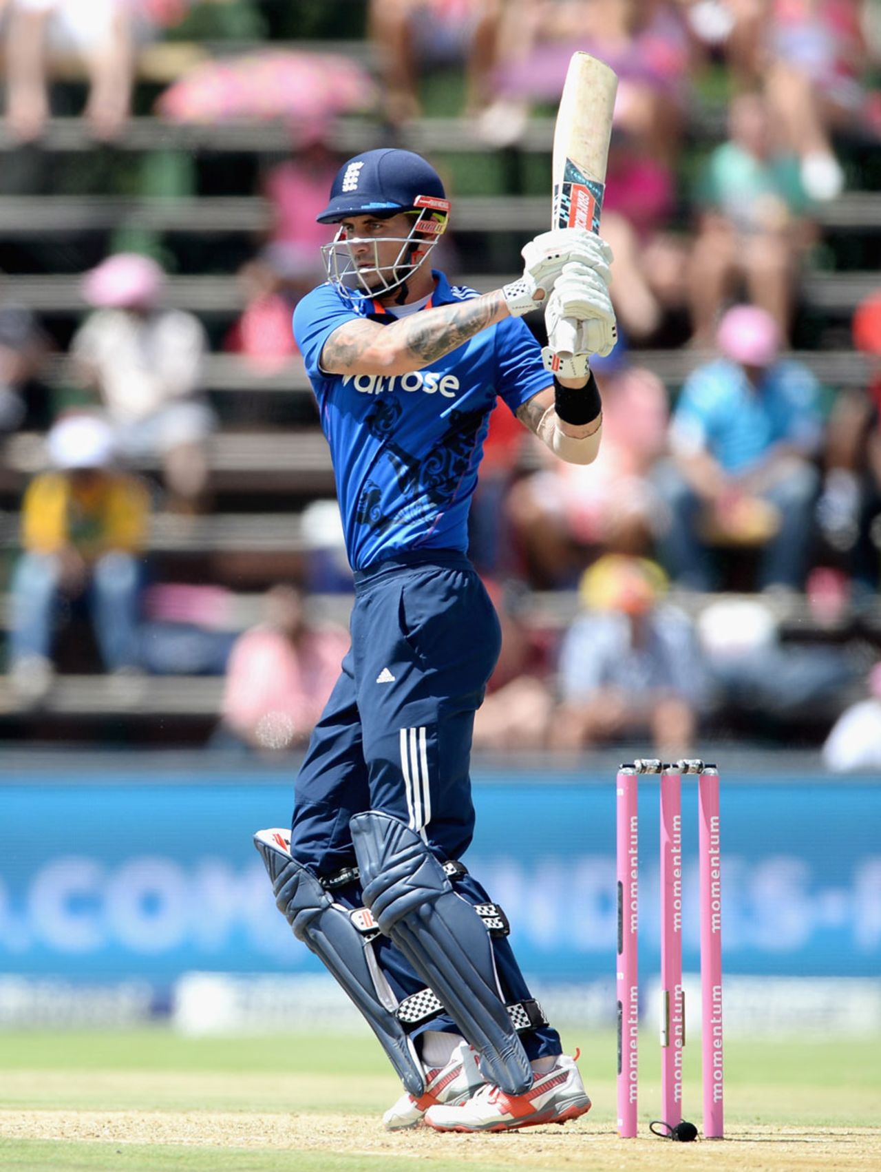 Alex Hales made his fourth fifty in a row, South Africa v England, 4th ODI, Johannesburg, February 12, 2016