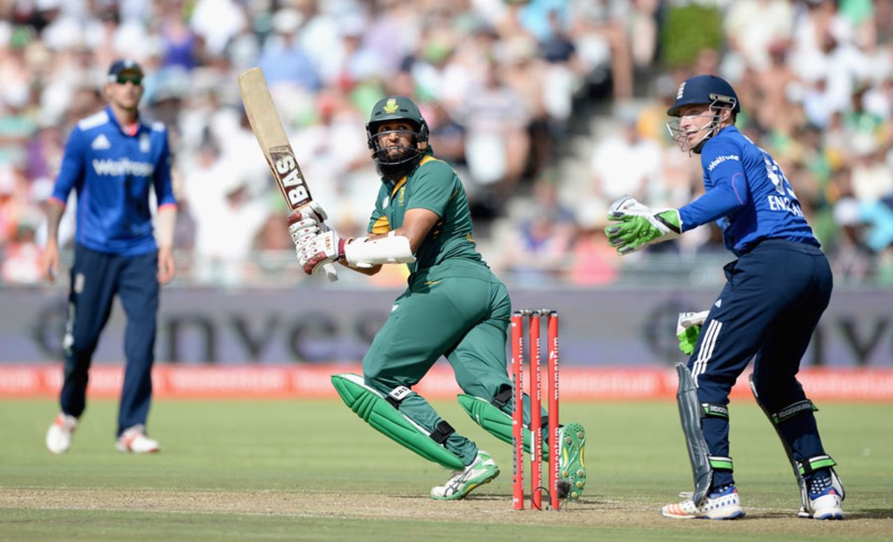 Hashim Amla continued his run of good form, South Africa v England, 5th ODI, Cape Town, February 14, 2016