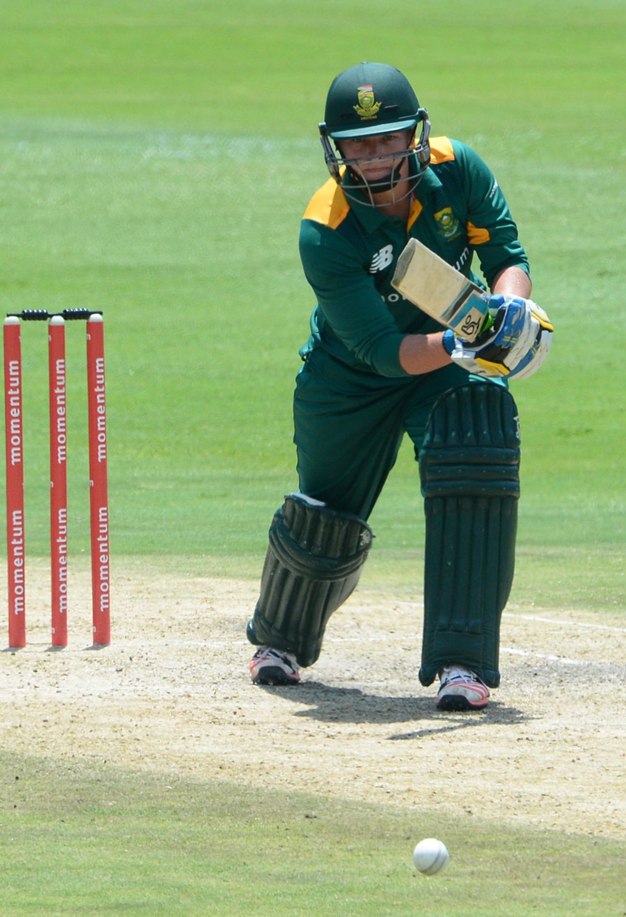 Lizelle Lee made 74 off 77 balls, South Africa Women v England Women, 3rd ODI, Johannesburg, February 14, 2016