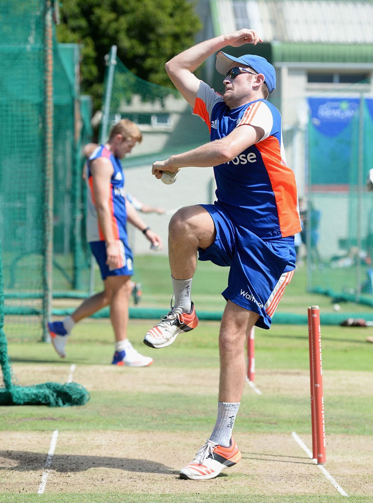 Liam Dawson bowls in the nets, Cape Town, February 16, 2016