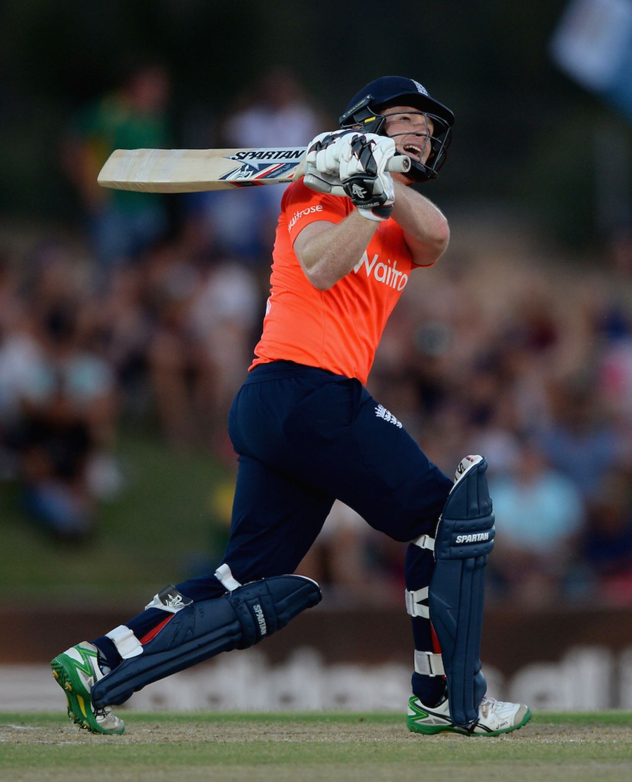 Eoin Morgan launched five sixes in his 13-ball 42, South Africa A v England XI, Tour match, Paarl, February 17, 2016
