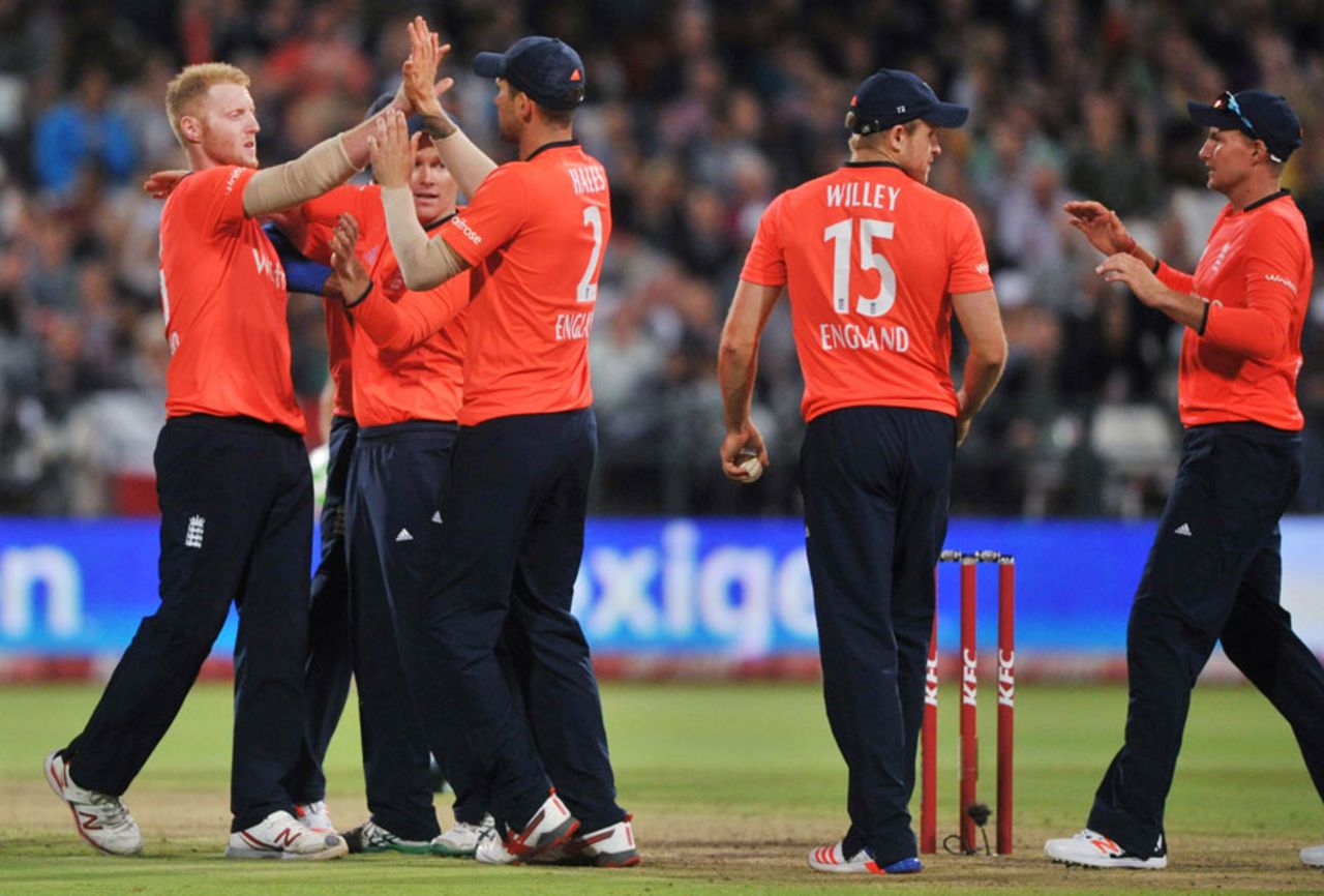 Ben Stokes bowled a tight four-over spell, South Africa v England, 1st T20, Cape Town, February 19, 2016