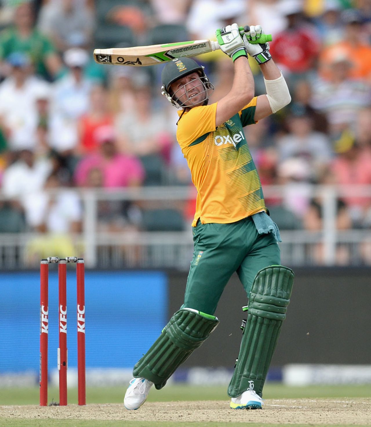 AB de Villiers brought off his full range of strokes, South Africa v England, 2nd T20, Johannesburg, February 21, 2016