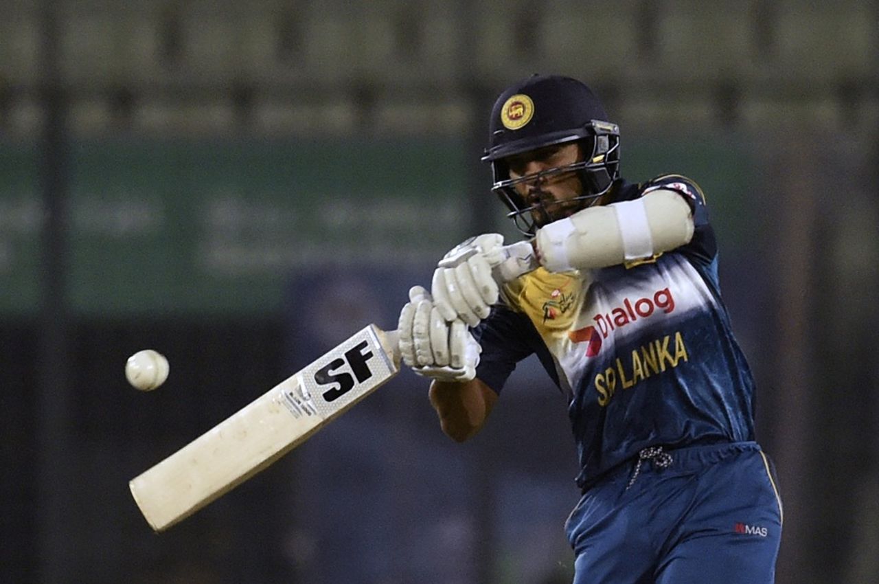 Dinesh Chandimal shapes up to play a pull, Sri Lanka v UAE, Asia Cup 2016, Mirpur, February 25, 2016