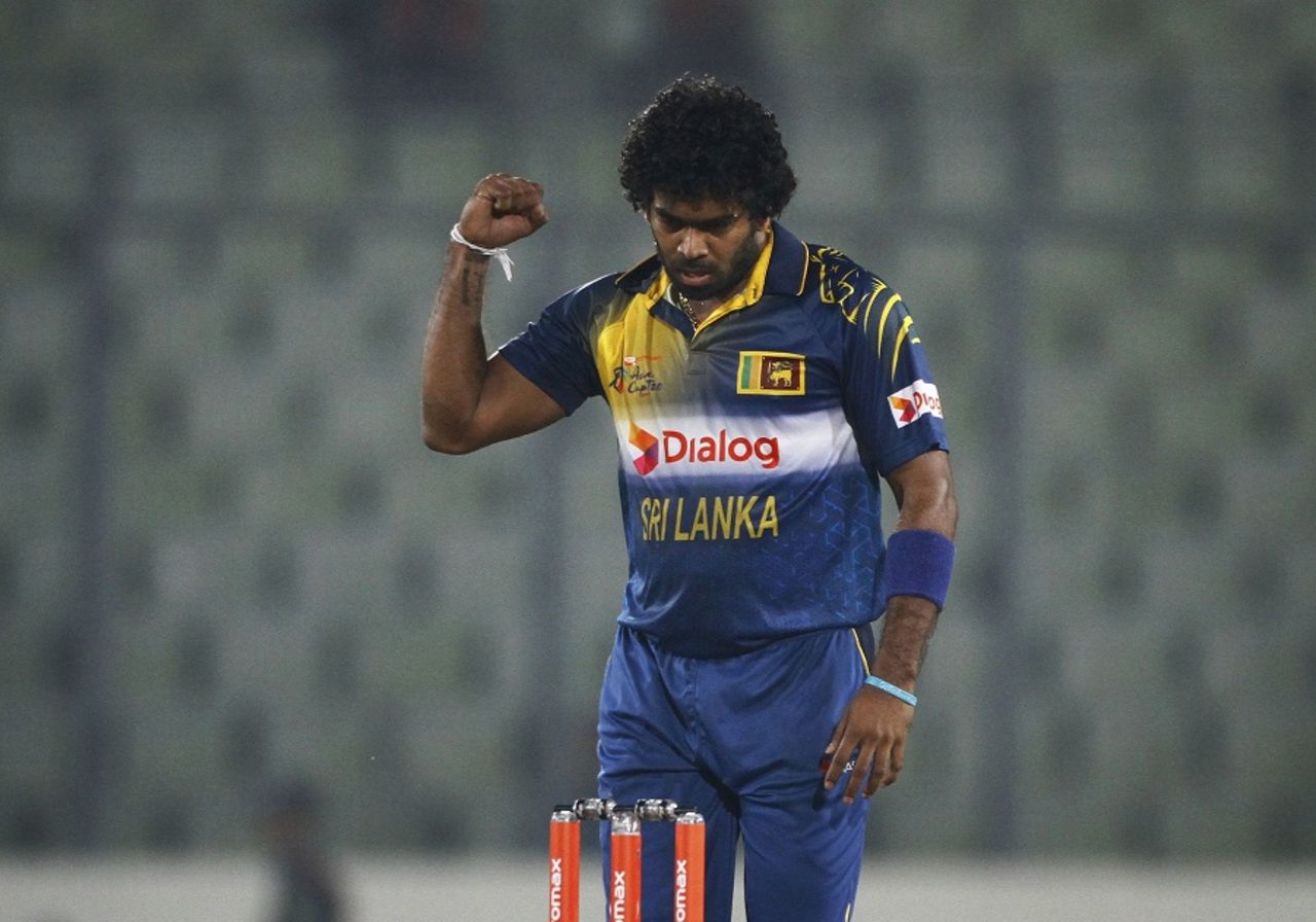 Lasith Malinga ended with figures of 4 for 26, Sri Lanka v UAE, Asia Cup 2016, Mirpur, February 25, 2016
