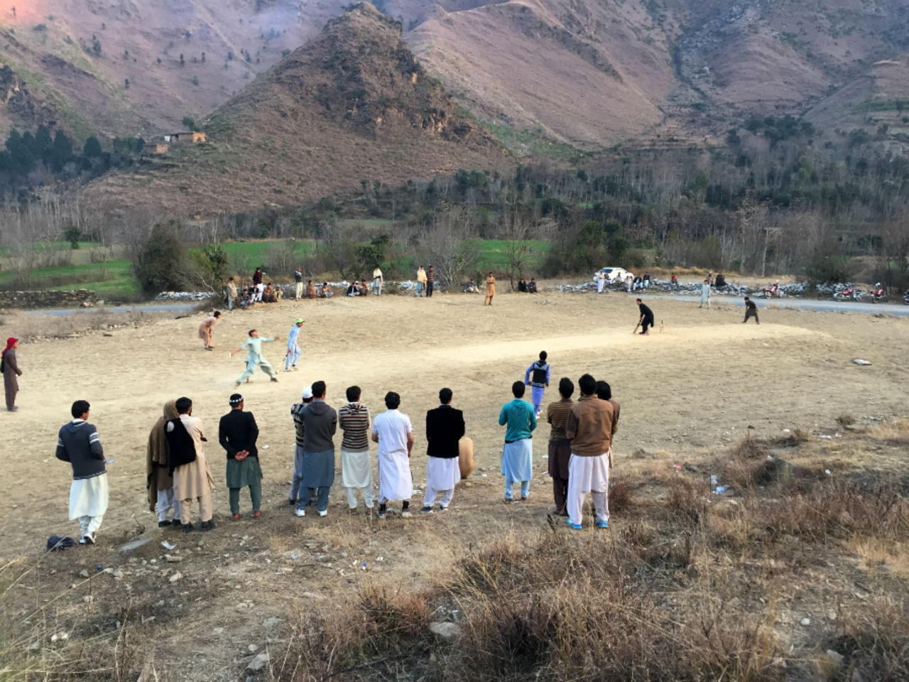 <b>Safi Ullah Usman:</b> Youngsters participate in a cricket tournament in the high mountains of the village of Kingergali, Buner district, Khyber Pakhtunkhwa, Pakistan.

