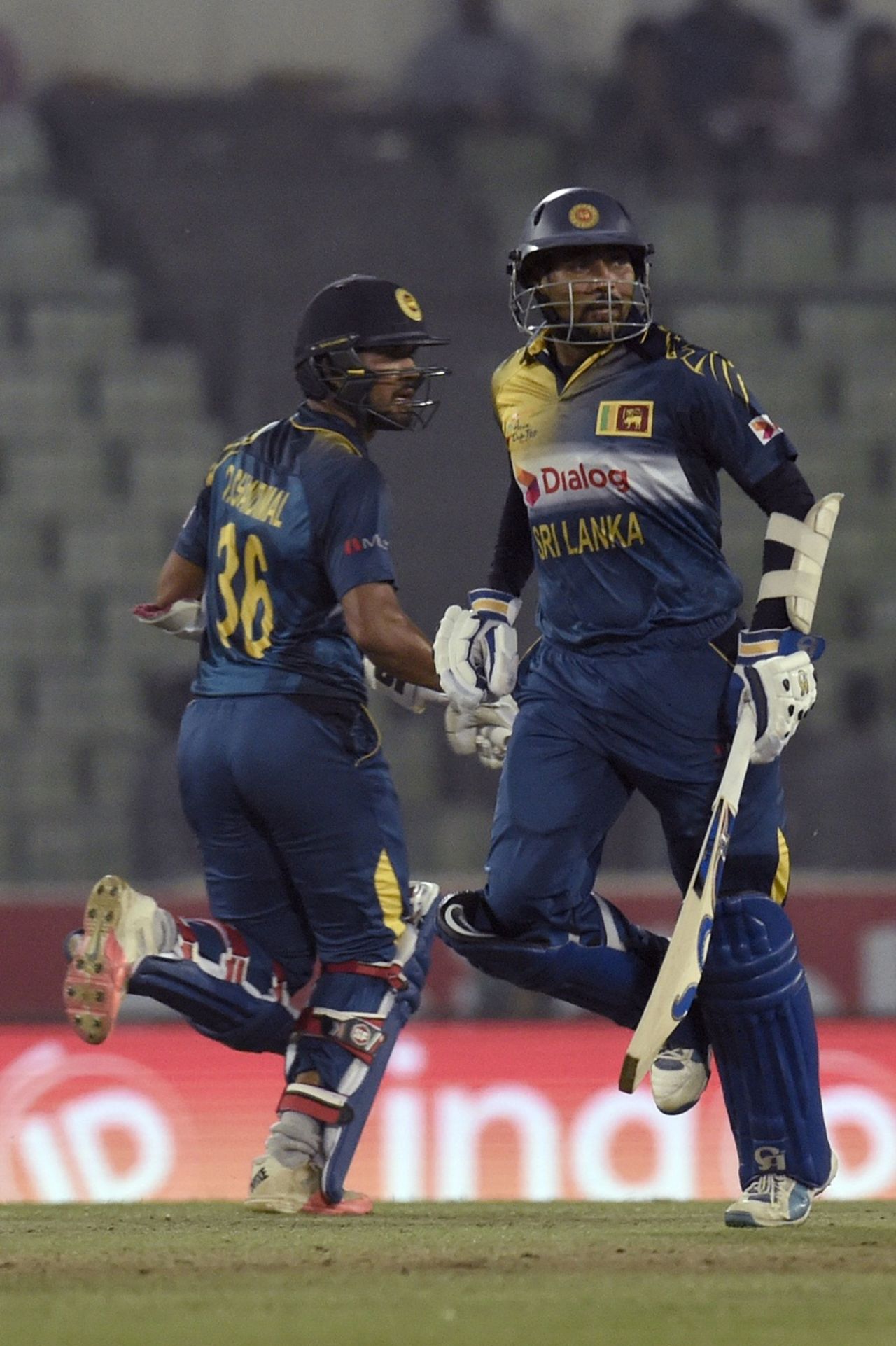 Tillakaratne Dilshan and Dinesh Chandimal shared a 110-run opening stand, Pakistan v Sri Lanka, Asia Cup 2016, Mirpur, March 4, 2016