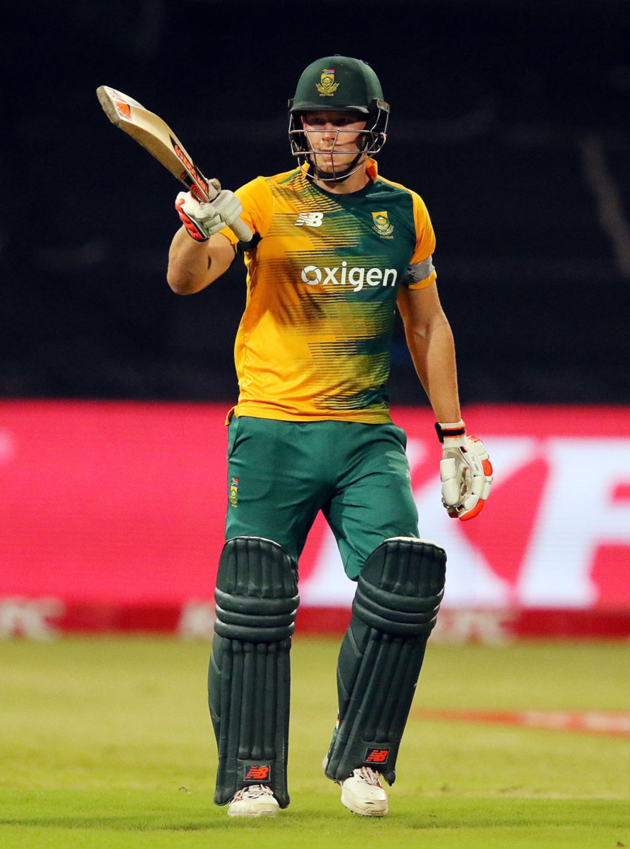 David Miller made his maiden T20 international fifty, South Africa v Australia, 1st T20, Durban, March 4, 2016