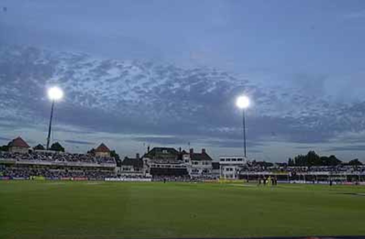 Trent Bridge night shot