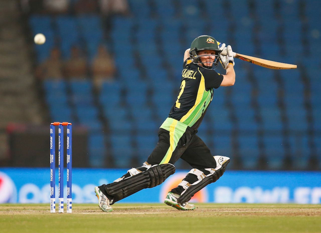 Alex Blackwell sends the ball behind square, Australia v South Africa, Women's World T20, Nagpur, March 18, 2016