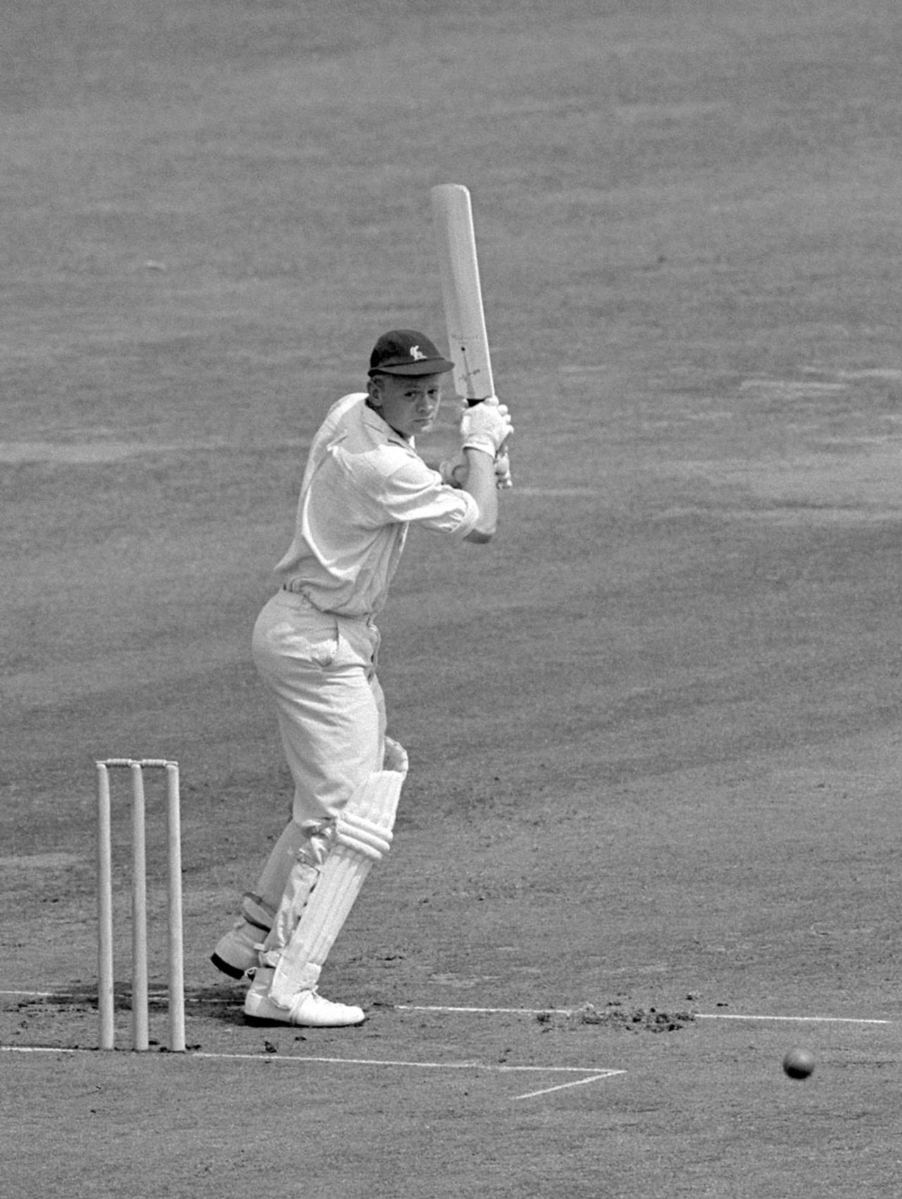David Green bats for Lancashire against Middlesex at Lord's, July 22, 1959