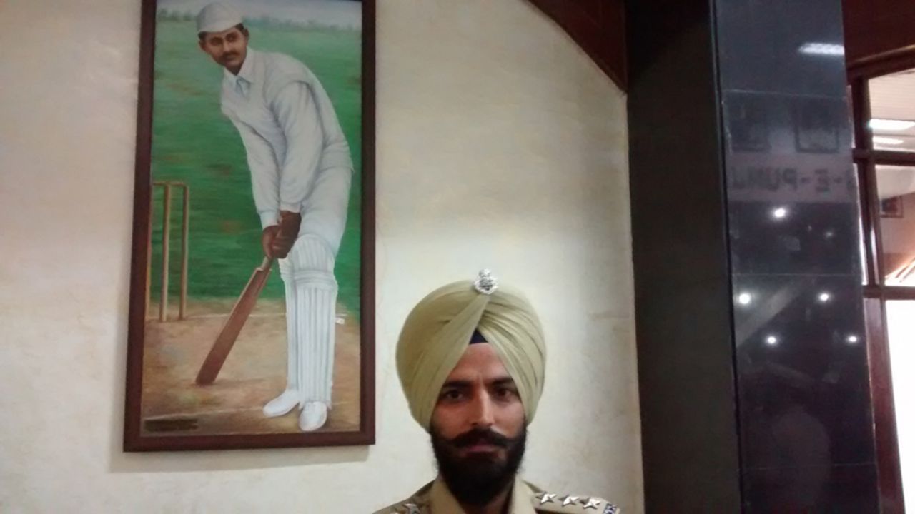 Rajpal Singh, a former India hockey captain, now works with Punjab Police, Mohali, March 21, 2016