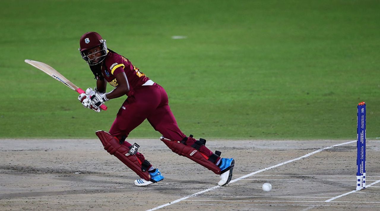 Shaquana Quintyne made a brisk 29, England v West Indies, Women's World T20, Group B, March 24, 2016