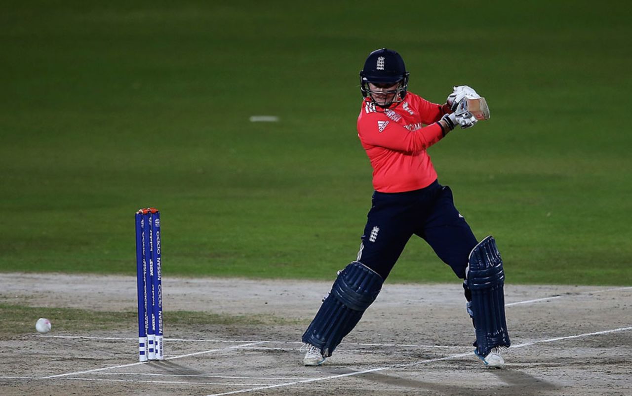 Tammy Beaumont provided England with a flying start, England v West Indies, Women's World T20, Group B, March 24, 2016