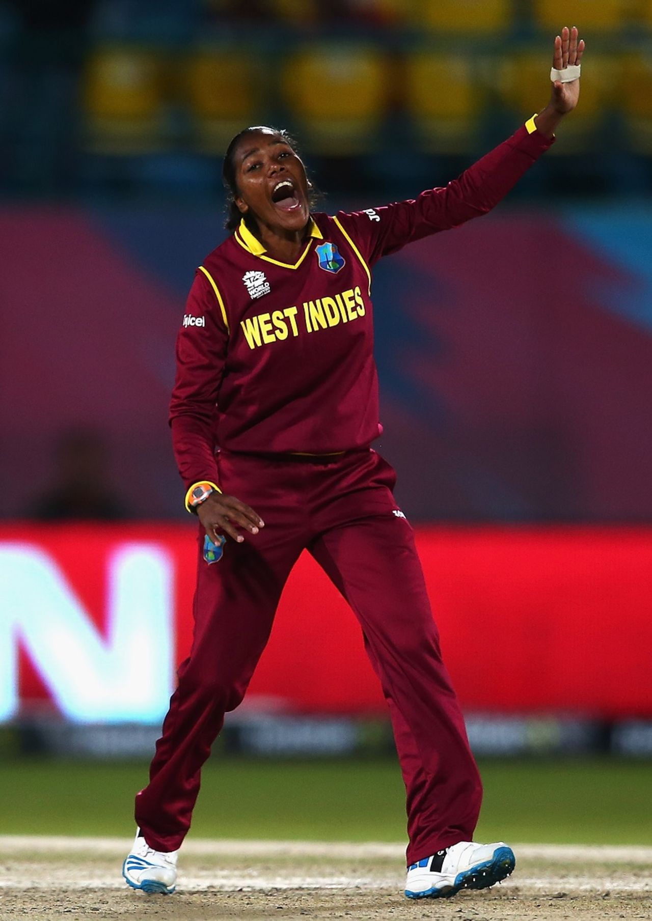 Afy Fletcher took 3 for 12, England v West Indies, Women's World T20, Group B, March 24, 2016