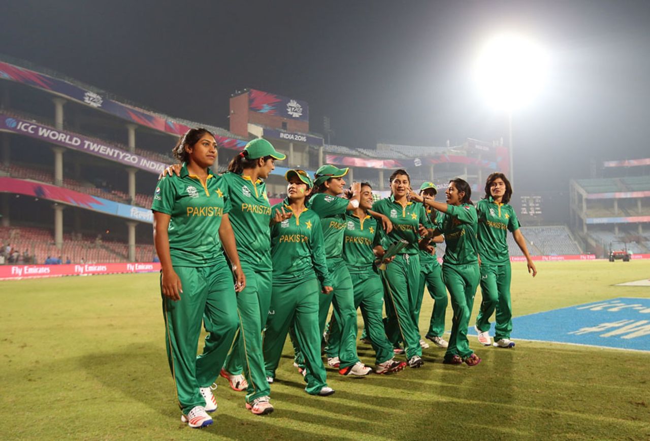 Pakistan Women are a satisfied bunch after their crushing win over Bangladesh, Bangladesh v Pakistan, Women's World T20 2016, Group B, Delhi, March 24, 2016