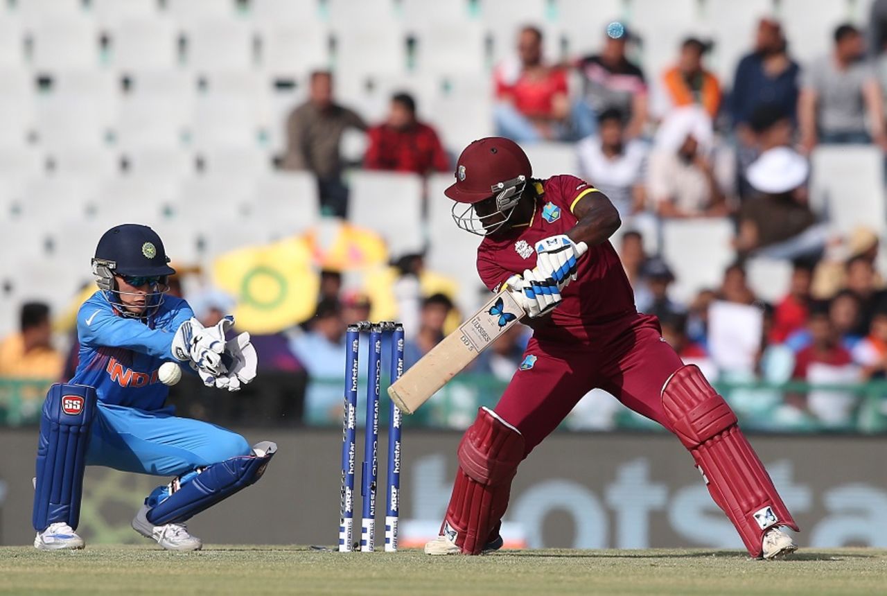 Deandra Dottin struck 45 off 40 balls, India v West Indies, Women's World T20 2016, Group B, Mohali, March 27, 2016
