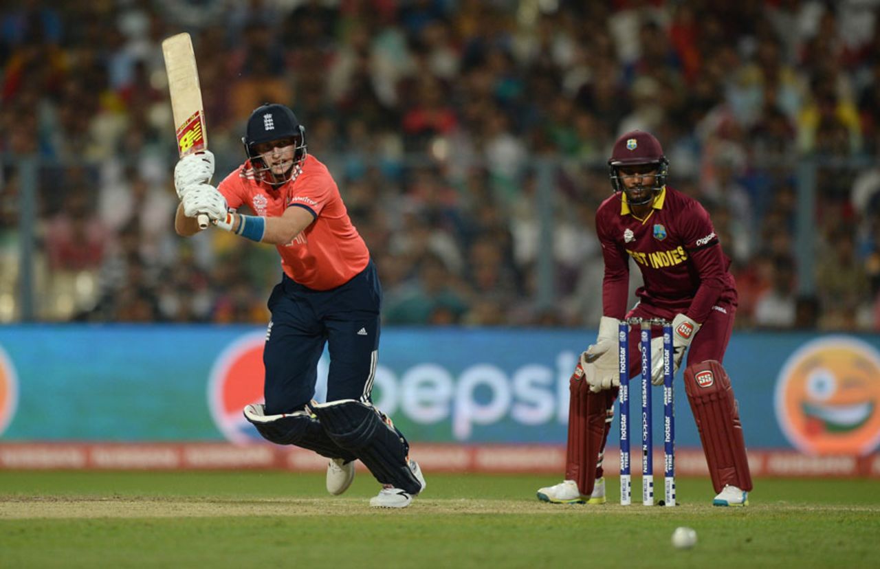 Joe Root picks the midwicket region for some runs, England v West Indies, World T20, final, Kolkata, April 3, 2016