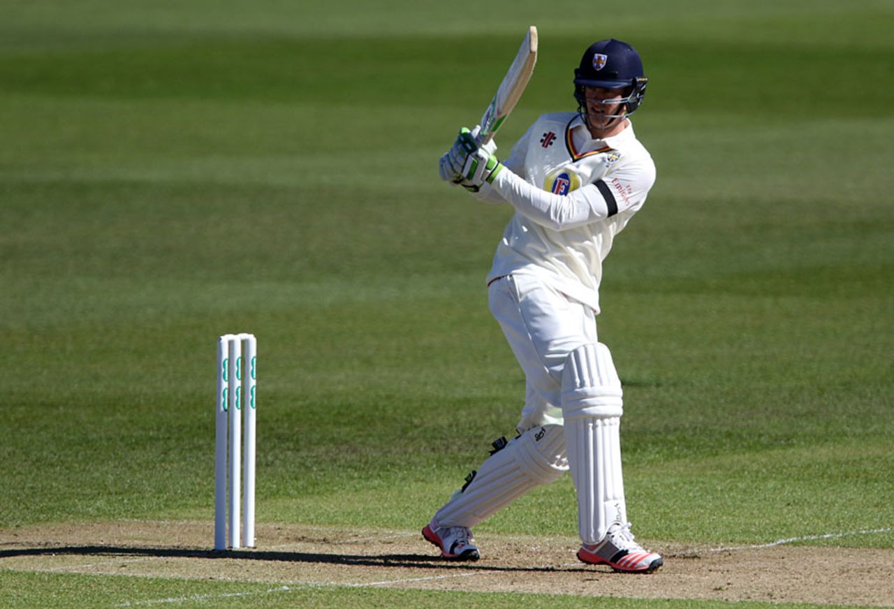 Keaton Jennings held Durham together, Durham v Somerset, Specsavers County Championship, Division One, Chester-le-Street, 1st day, April 10, 2016