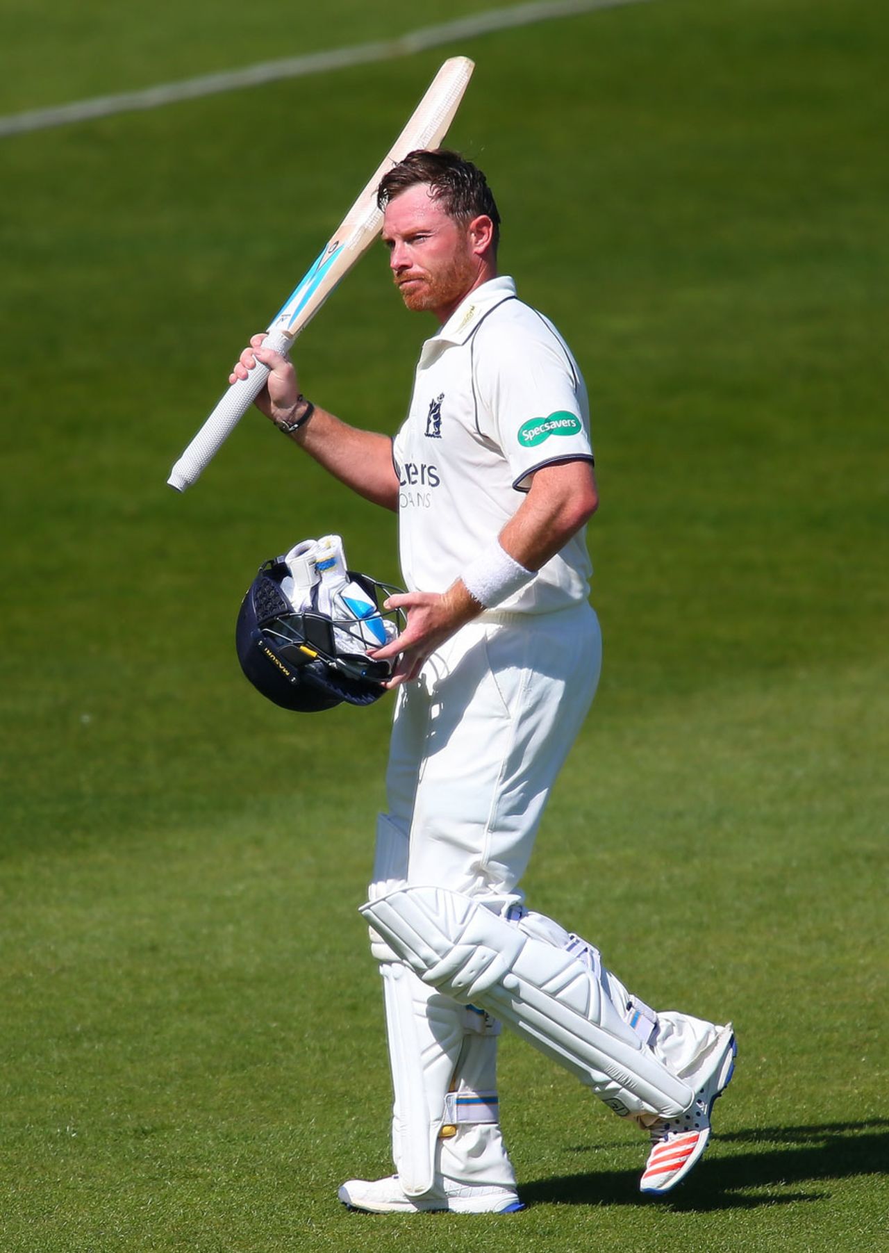 Ian Bell extended his innings to 174, Hampshire v Warwickshire, Specsavers County Championship, Division One, Ageas Bowl, 4th day, April 13, 2016