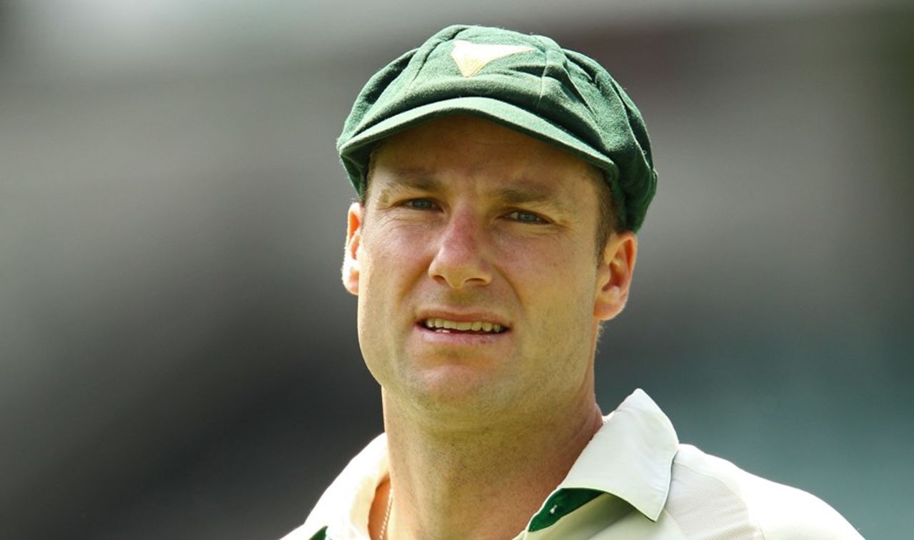 Adam Griffith of Tasmania during his final first-class match, Victoria v Tasmania, Sheffield Shield, Melbourne, October 26, 2010
