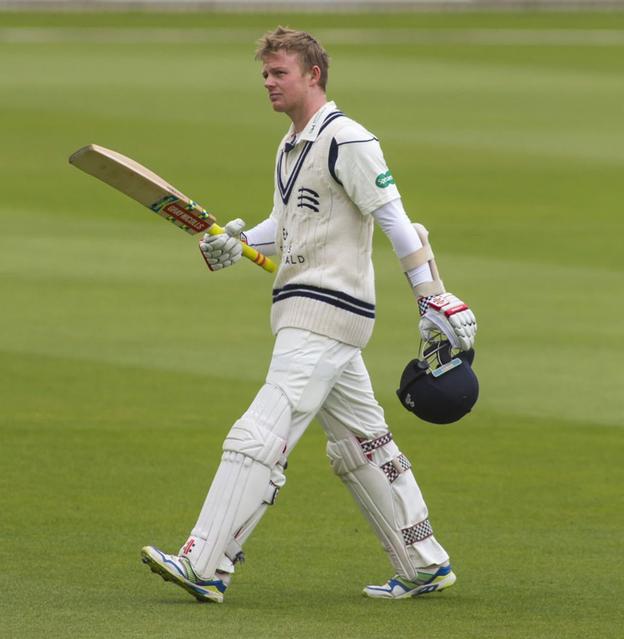 Sam Robson made a career-best 231, Middlesex v Warwickshire, Specsavers County Championship, Division One, Lord's, 2nd day, April 18, 2016
