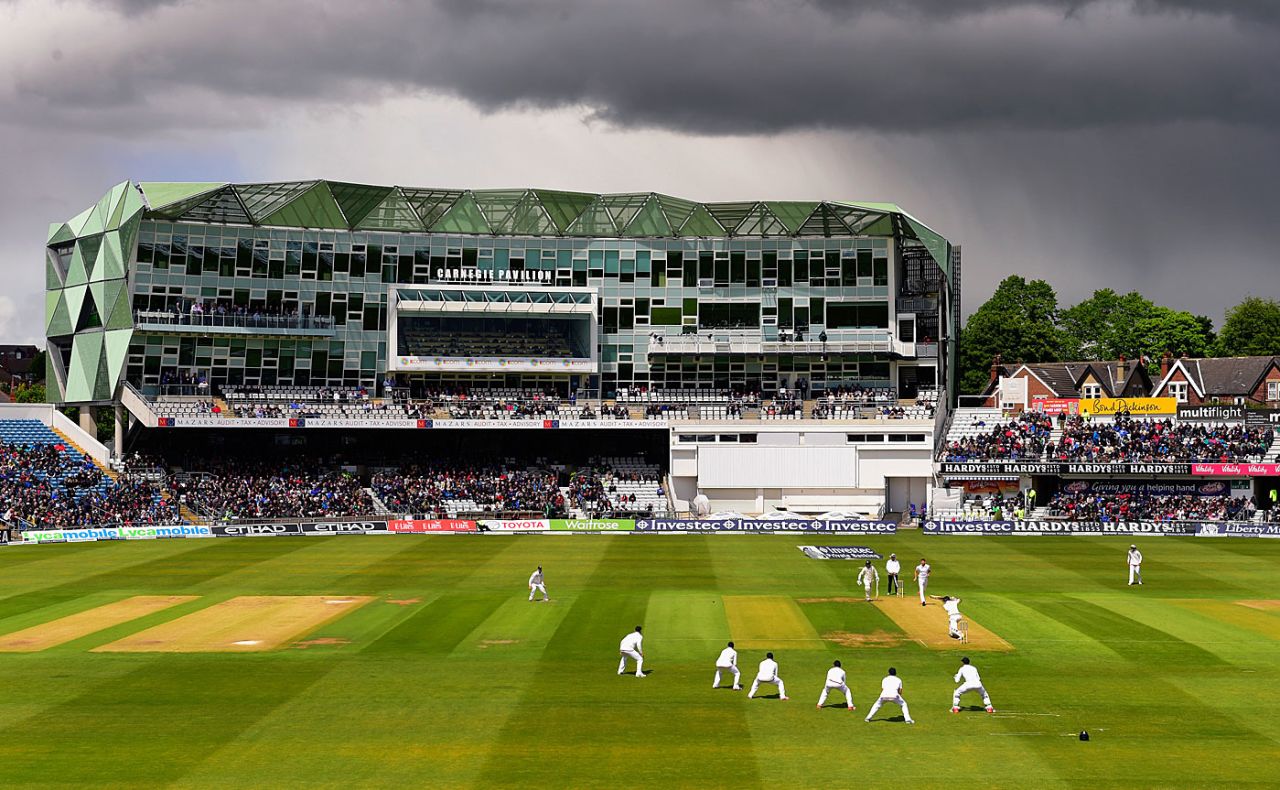 An overview of Headingley during the England-New Zealand Test, England v New Zealand, 2nd Investec Test, Headingley, 1st day, May 29, 2015