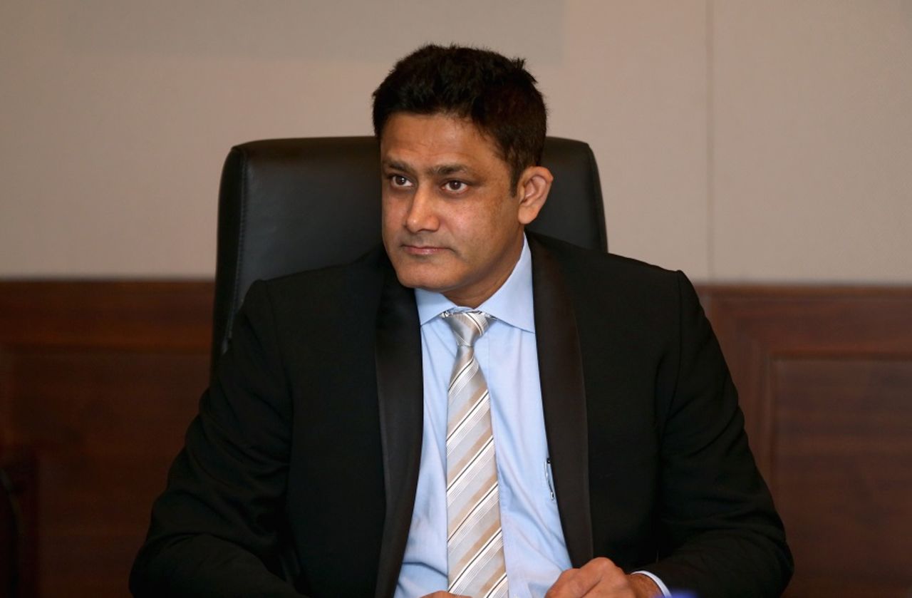 ICC Cricket Committee chairman Anil Kumble attends the ICC board meeting, Dubai, April 22, 2016