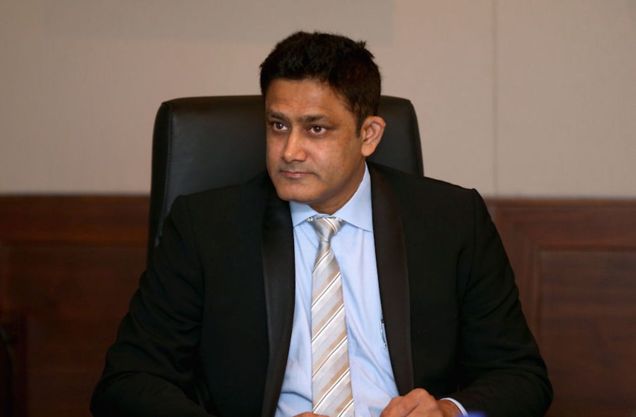 Anil Kumble attends an ICC Board meeting in Dubai, April 22, 2016