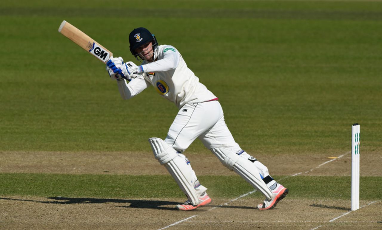 Jack Burnham struck 61 during a third-wicket stand of 131, Durham v Middlesex, County Championship, Division One, Chester-le-Street, 2nd day, April 25, 2015