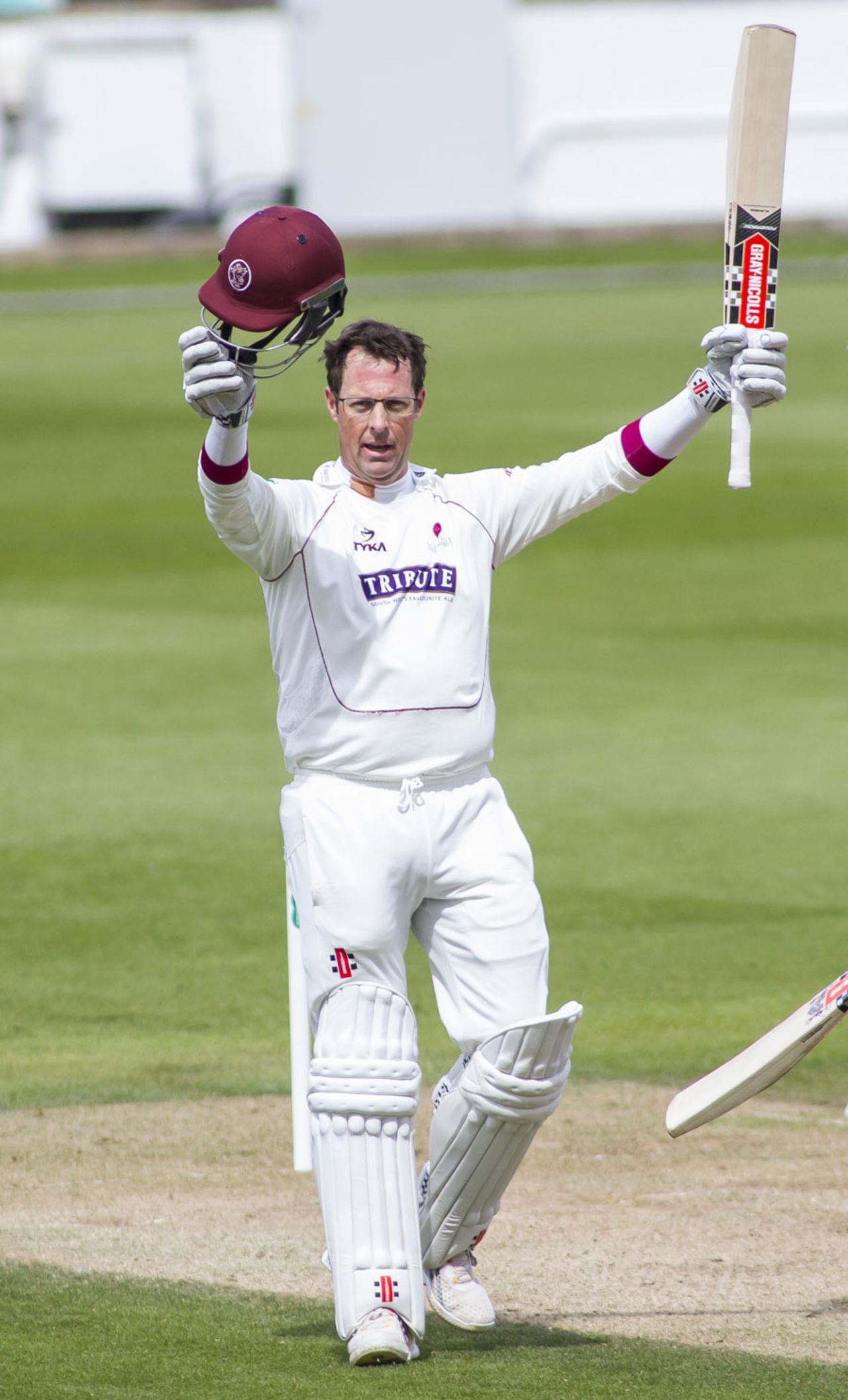 Marcus Trescothick recorded his 59th first-class hundred, Surrey v Somerset, County Championship, Division One, The Oval, 3rd day, April 26, 2015