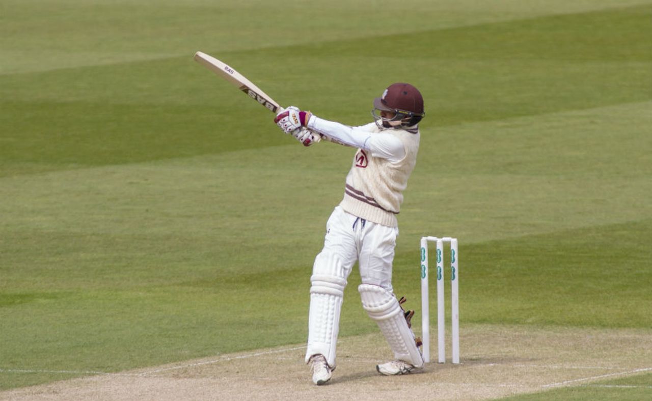 Arun Harinath made a fifty before lunch, Surrey v Durham, County Championship Division One, The Kia Oval, May 1, 2016