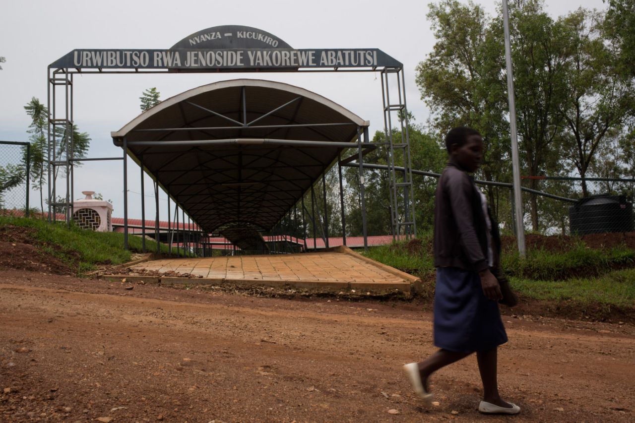 The Nyanza Genocide Memorial in Kicukiro, Kigali, April 4, 2016
