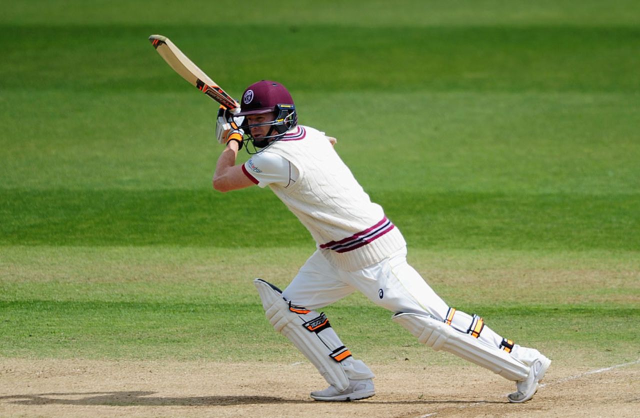 Chris Rogers made 55, Somerset v Lancashire, County Championship, Division One, Taunton, 3rd day, May 3, 2016