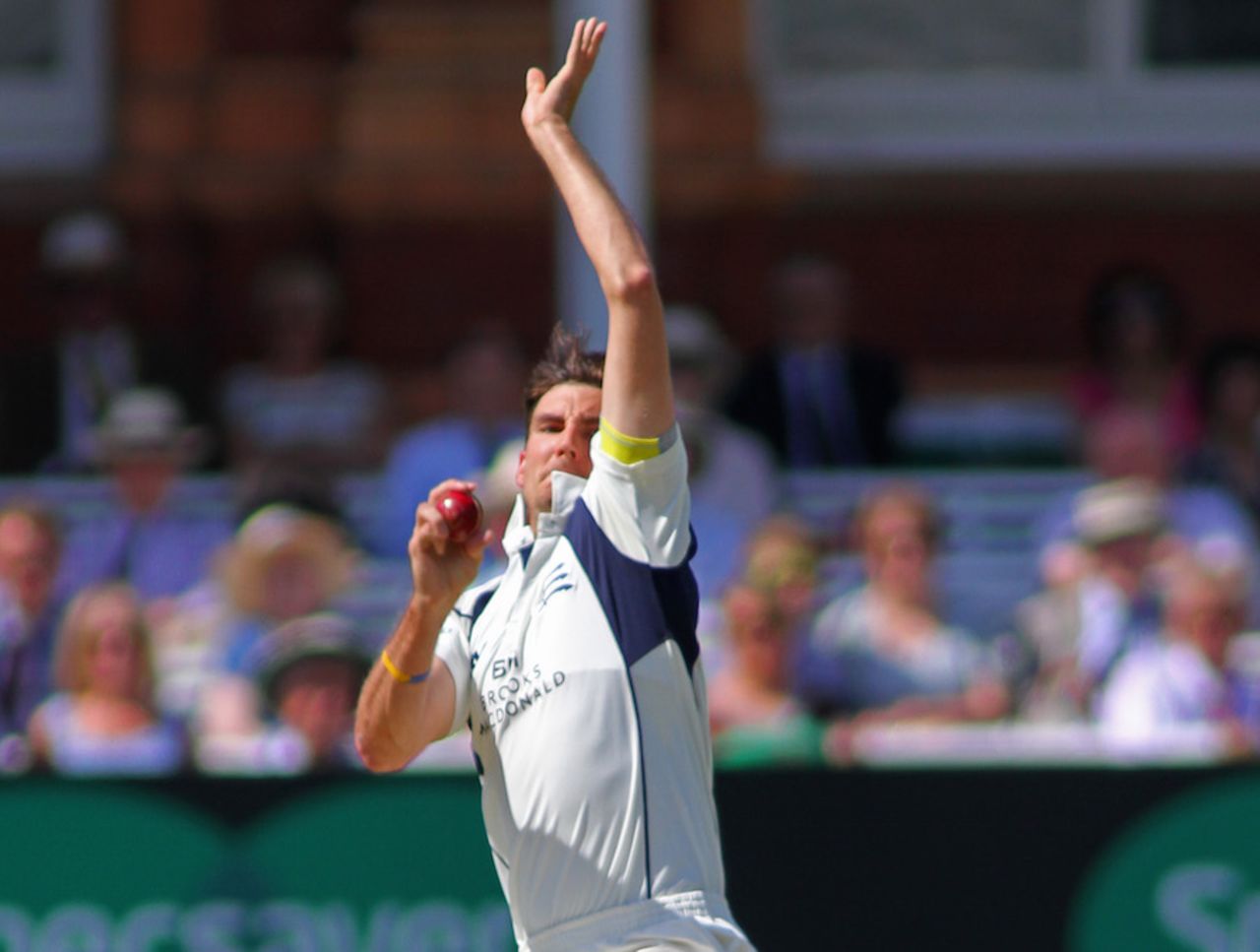 Steven Finn proved expensive, Middlesex v Nottinghamshire, County Championship, Division One, Lord's, 1st day, May 8, 2016
