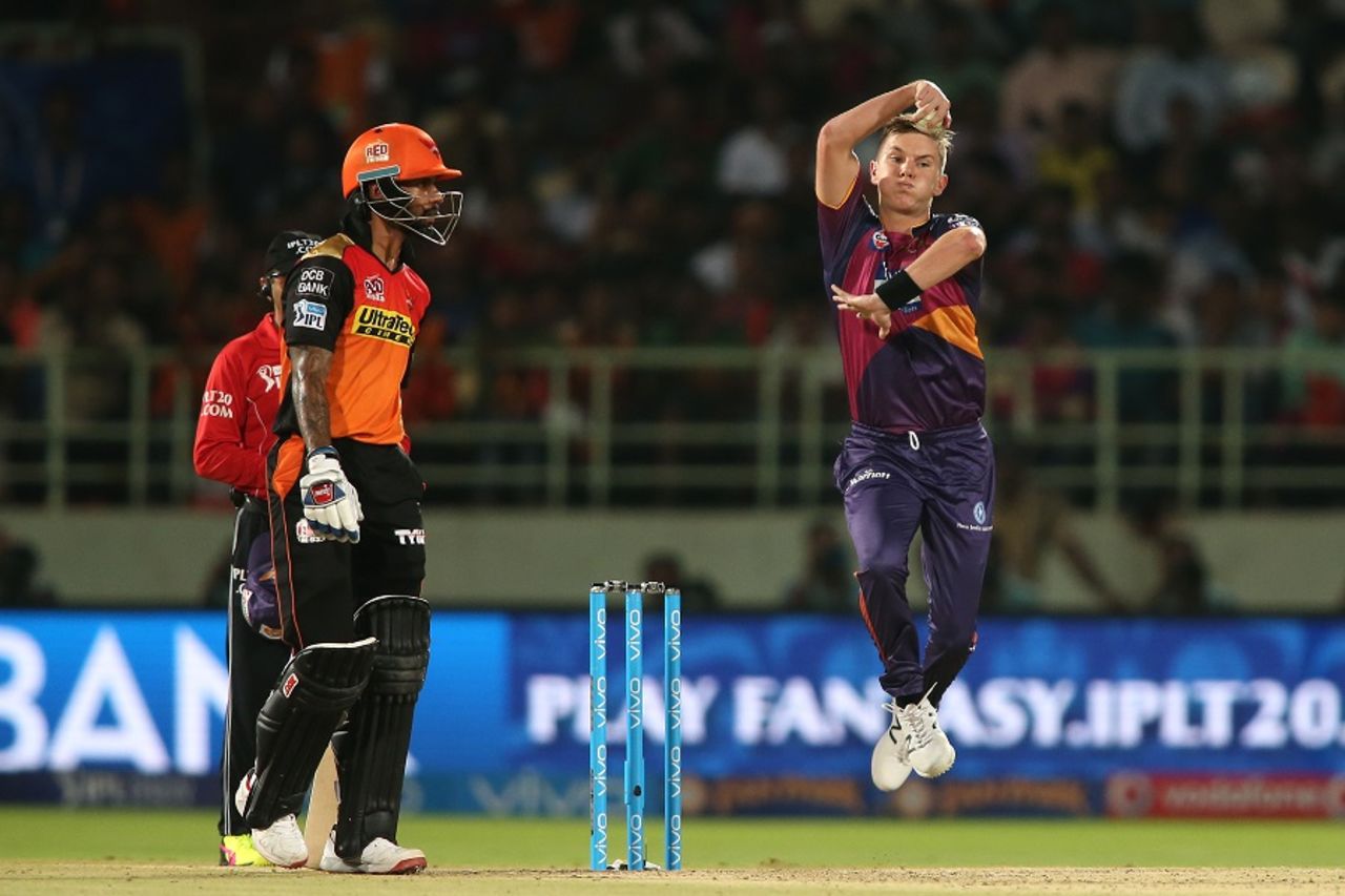 Adam Zampa took 6 for 19 in four overs, Rising Pune Supergiants v Sunrisers Hyderabad, IPL 2016, Visakhapatnam, May 10, 2016