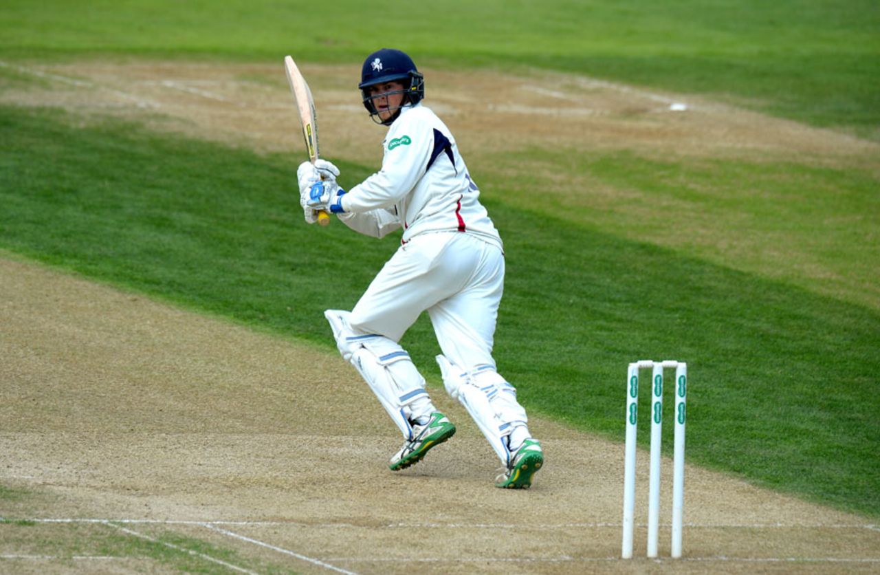 Sam Northeast chipped in with 49, Northamptonshire v Kent, County Championship, Division Two, Wantage Road, 1st day, May 15, 2016