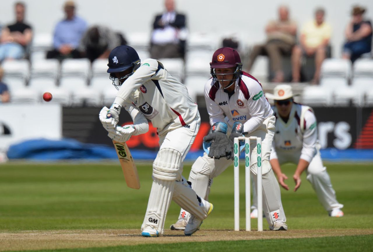 Daniel Bell-Drummond continued his good form, Northamptonshire v Kent, County Championship, Division Two, Wantage Road, 1st day, May 15, 2016