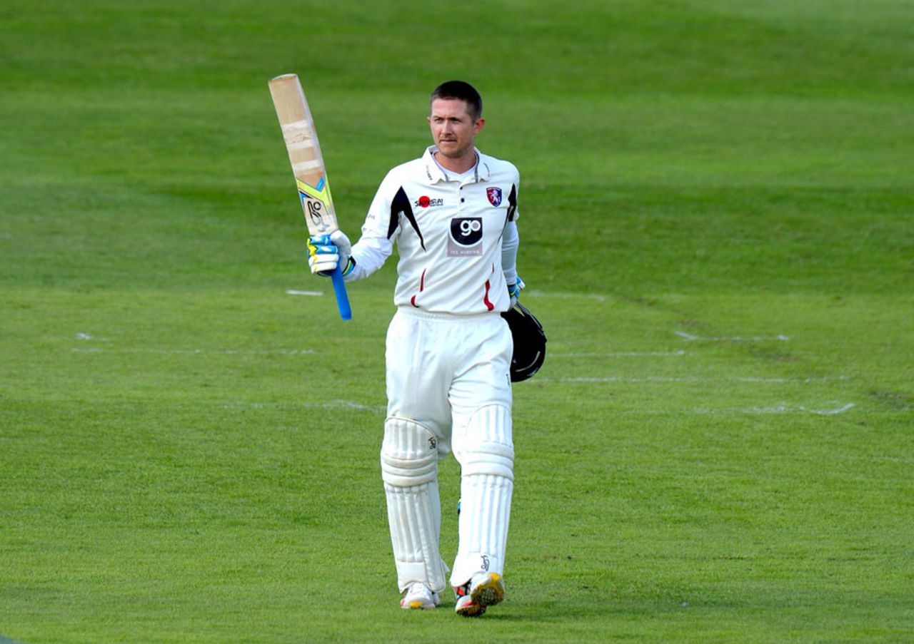 Joe Denly made a superb century, Northamptonshire v Kent, County Championship, Division Two, Wantage Road, 1st day, May 15, 2016